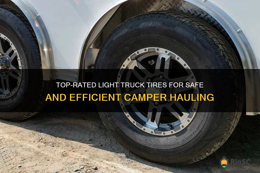 best light truck tires for hauling a camper