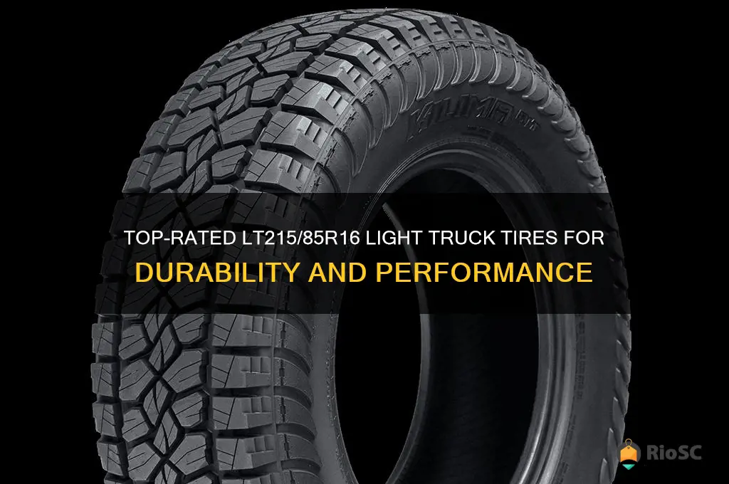 best light truck tires lt215 85r16