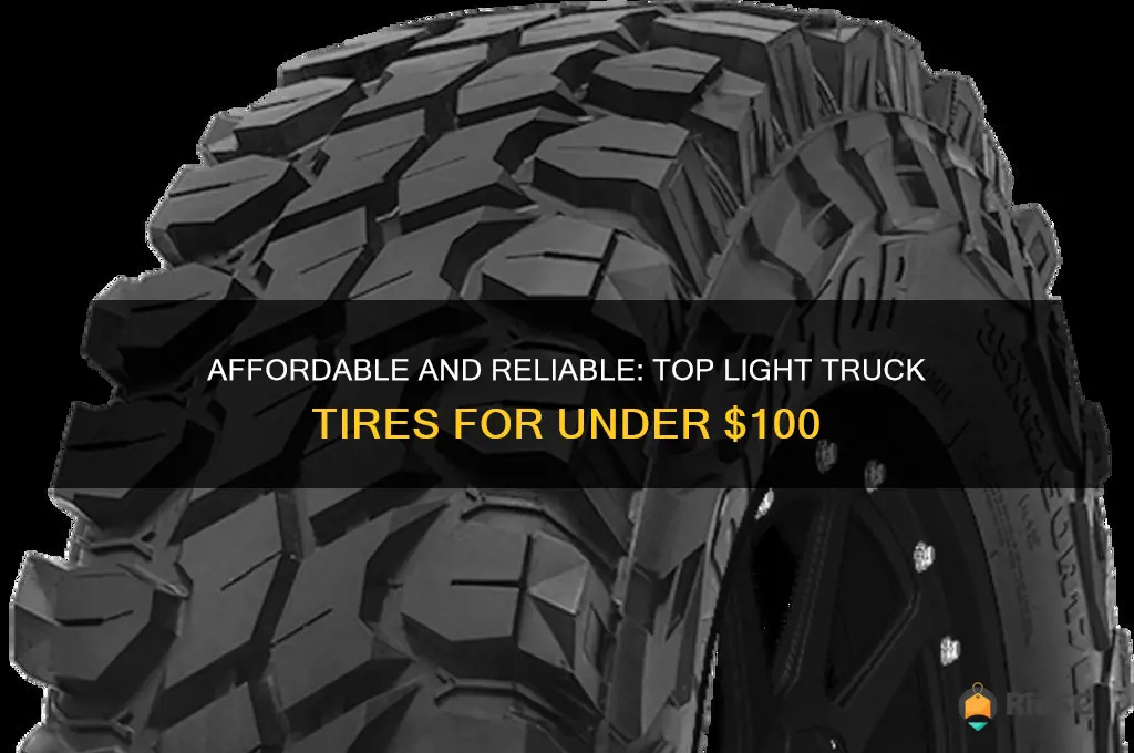 best light truck tires under 100