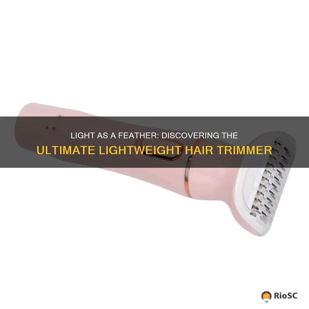 best lightweight hair trimmer