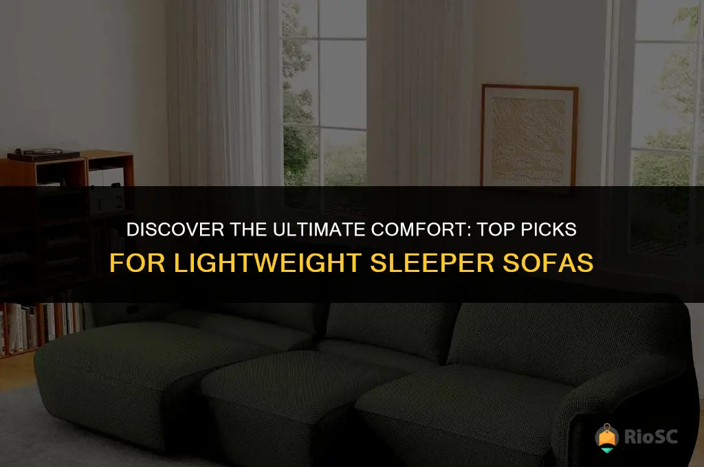 best lightweight sleeper sofa