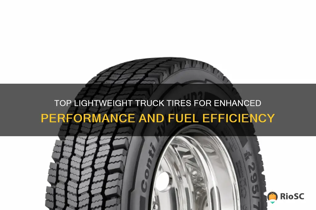 best lightweight truck tires