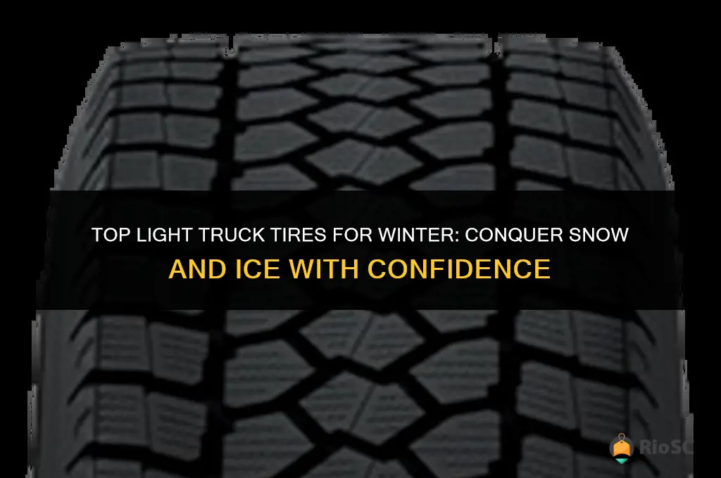 best ligjht truck tires for snow and ice