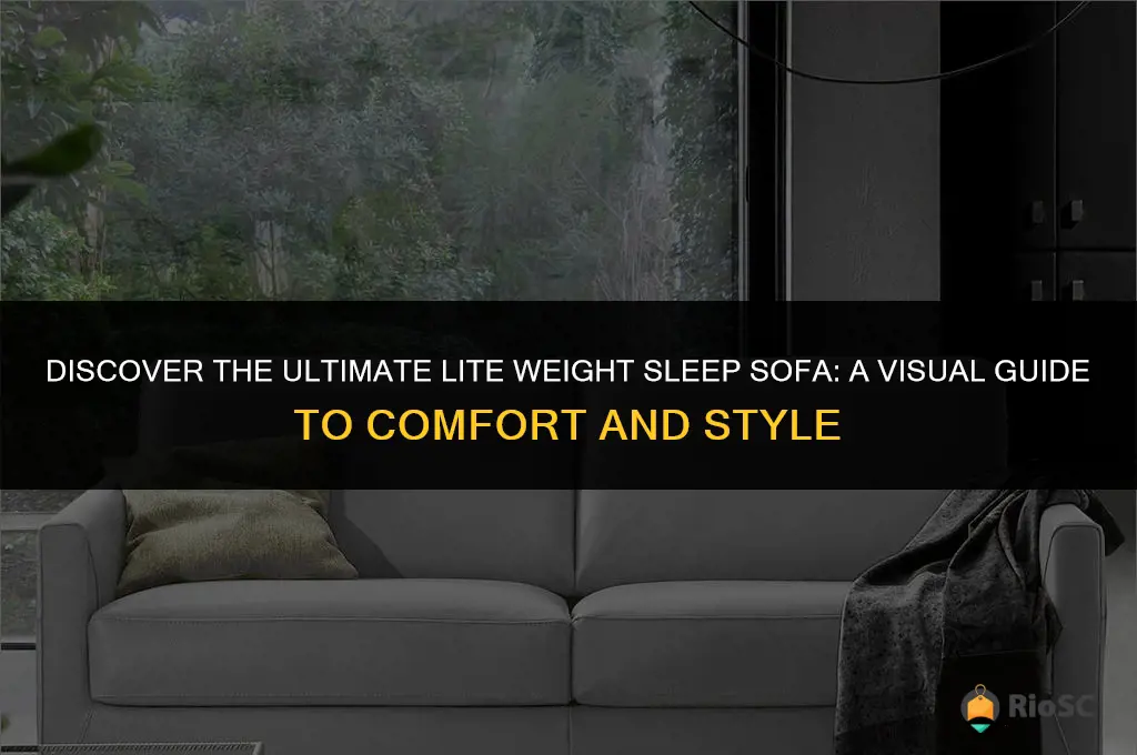 best lite weight sleep sofa photo