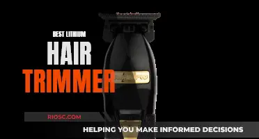 Lithium Power: Revolutionizing Hair Trimming with Long-Lasting Performance