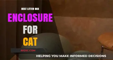 Stylish and Functional: The Ultimate Litter Box Enclosure for Your Cat