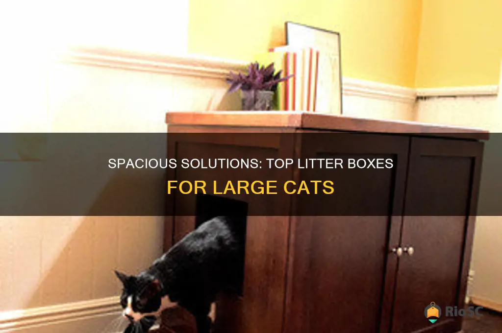 best litter box for large cat