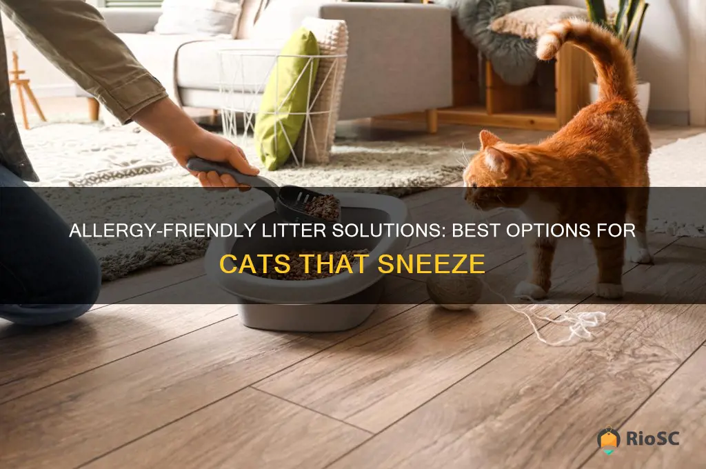 best litter for sneezing cat