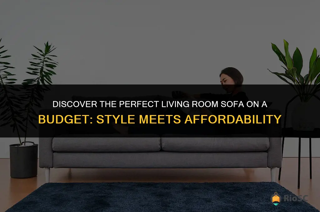 best living room sofa budget