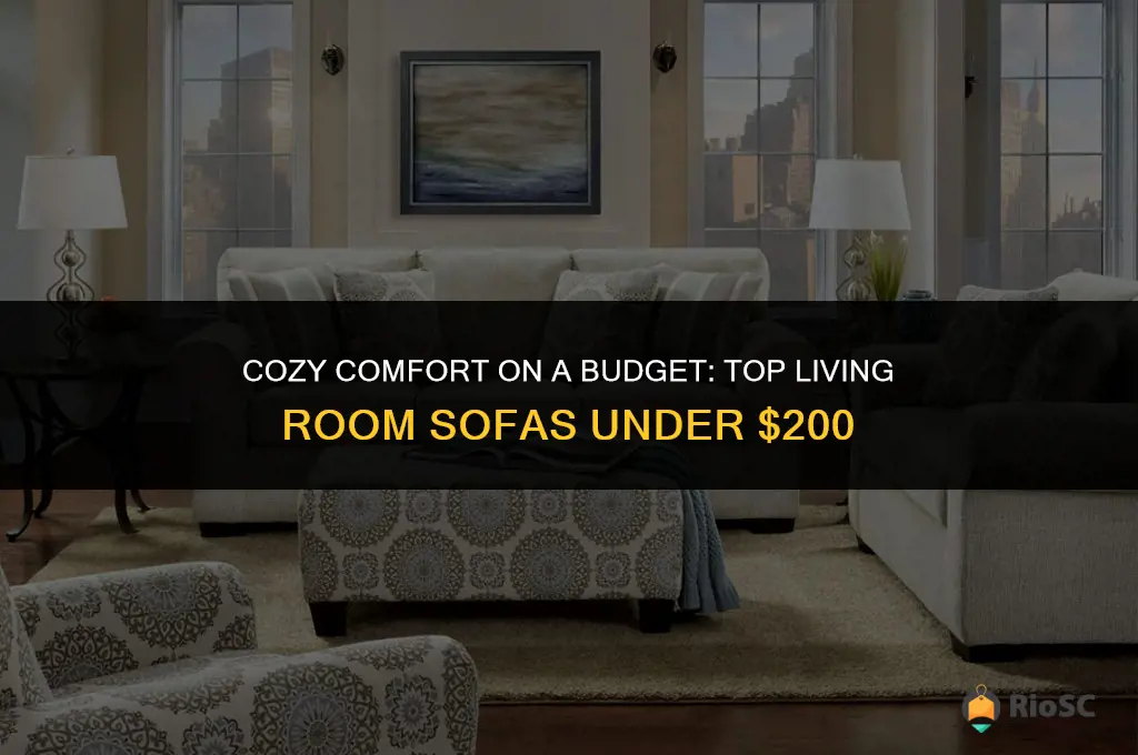 best living room sofa under 200