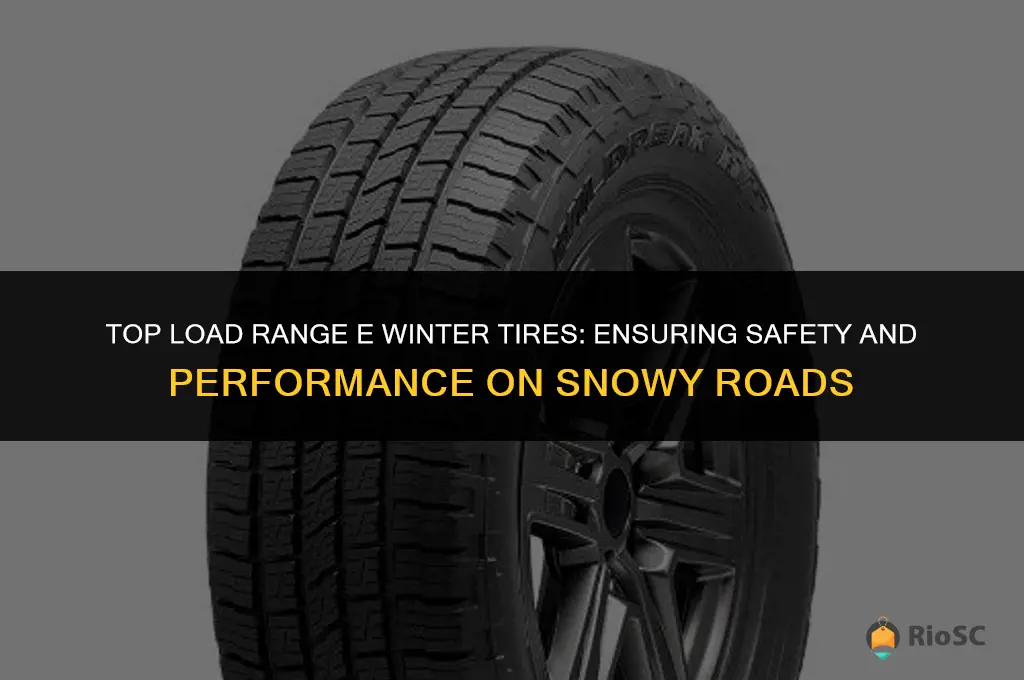 best load range e winter tires