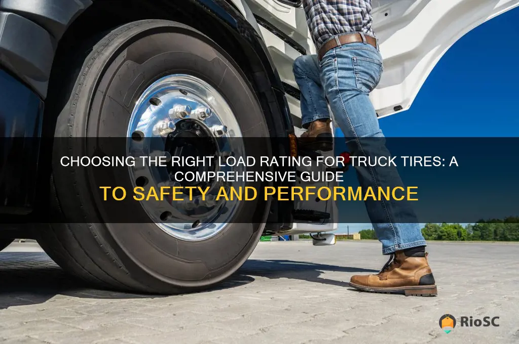 best load rating for truck tires