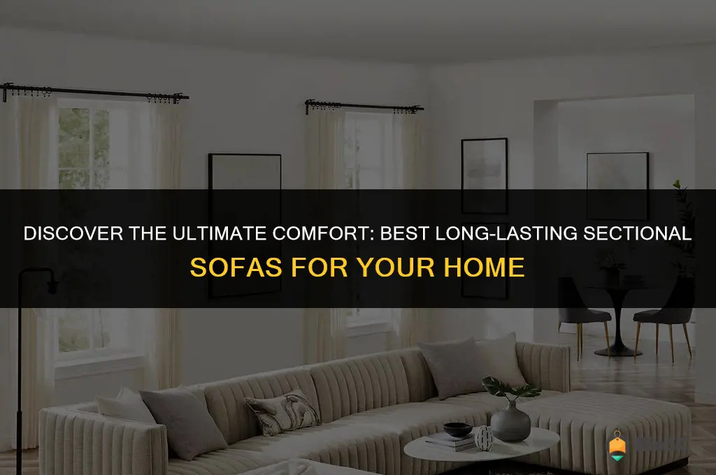 best long lasting sectional sofa