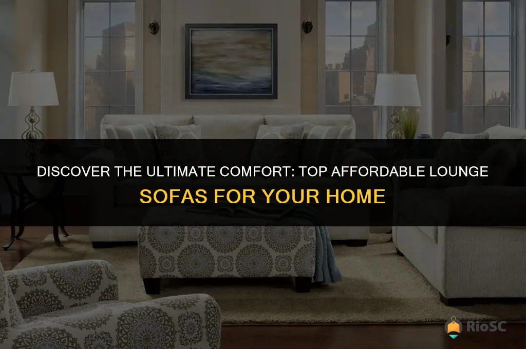best lounge sofa on a budget
