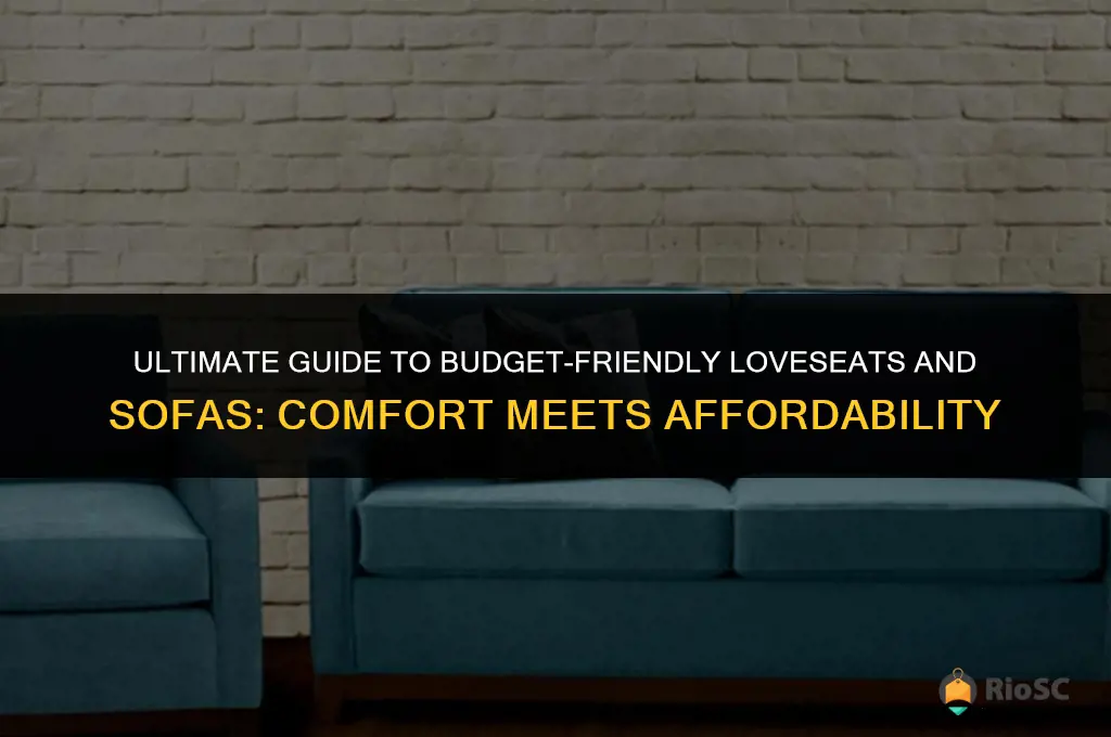 best loveseat and sofa for the money