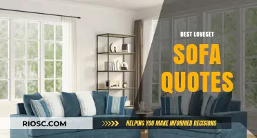 Discover the Perfect Loveset Sofa: A Collection of Inspiring Quotes and Ideas