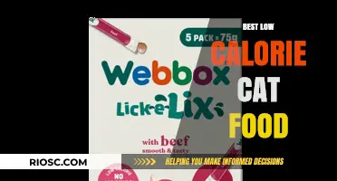 Whiskers' Delight: Top Picks for Low-Calorie Cat Food to Keep Your Feline Fit