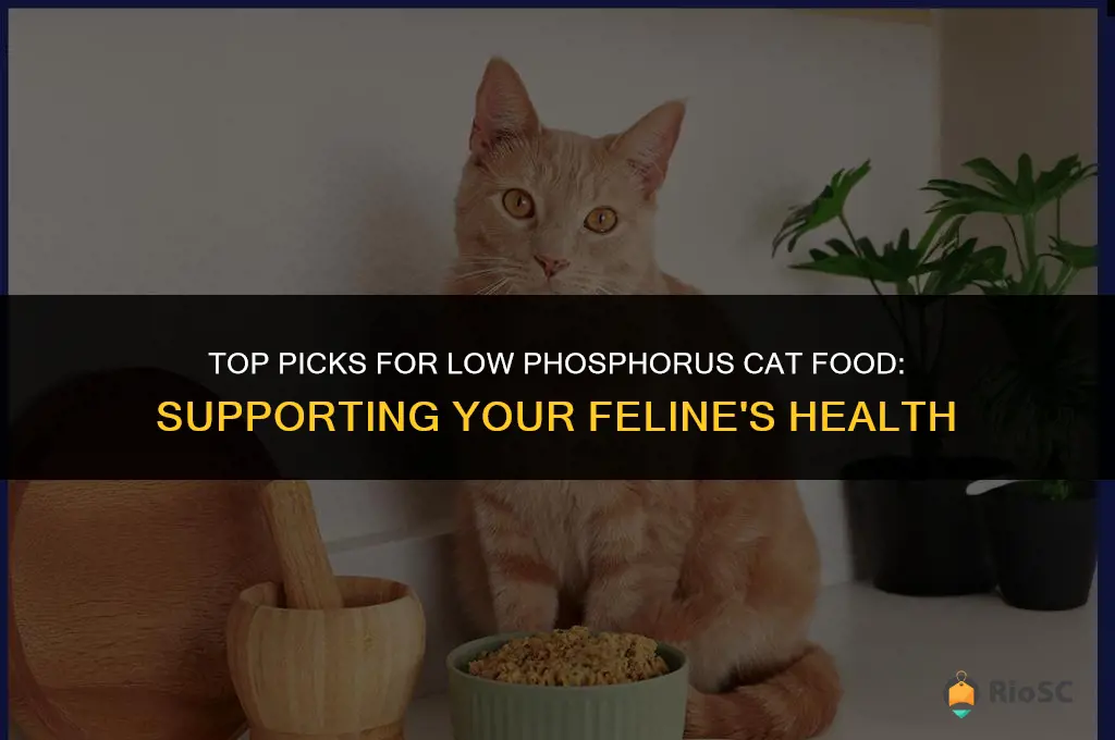 best low phosphorus cat food
