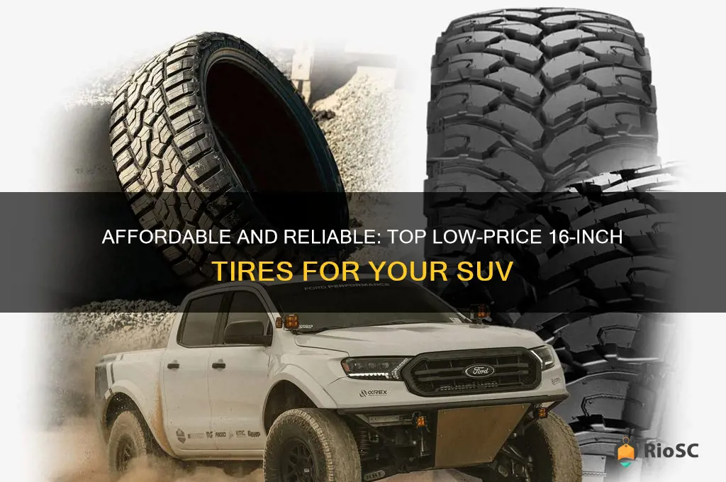 best low price 16 tires for suv