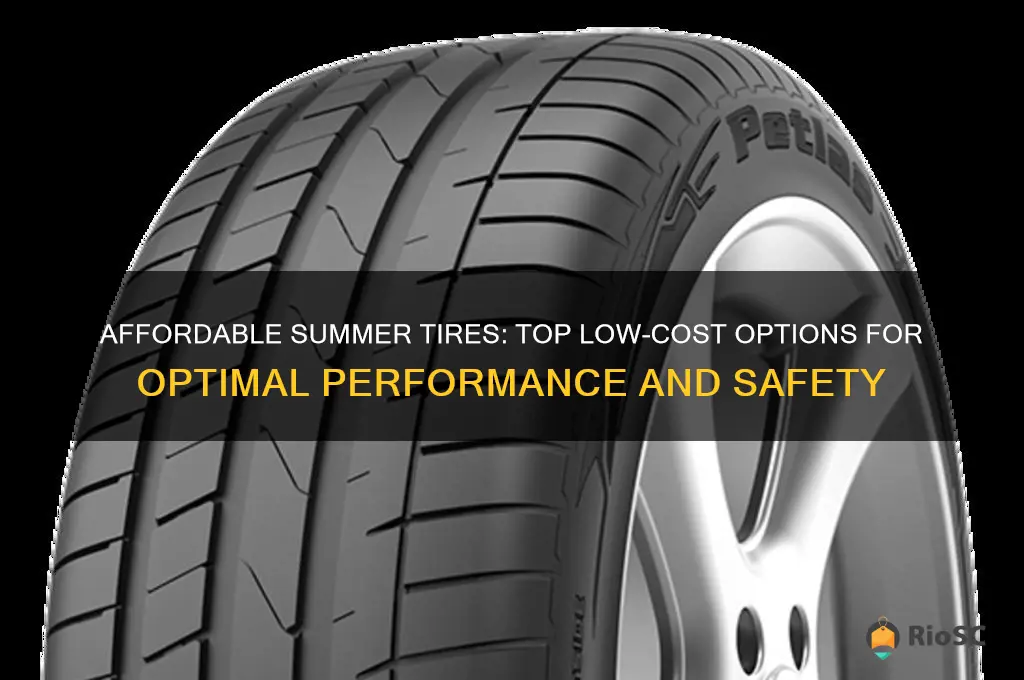 best low price summer tires