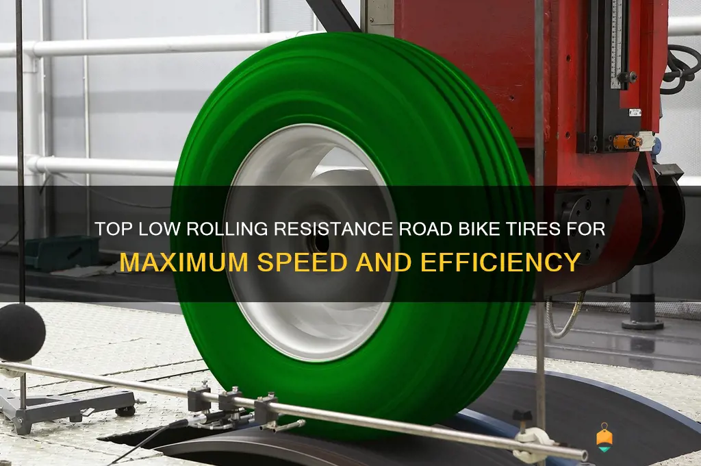 best low rolling resistance road bike tires