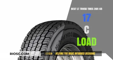 Top-Rated LT Truck Tires: 265 65 17 C Load Options for Durability and Performance