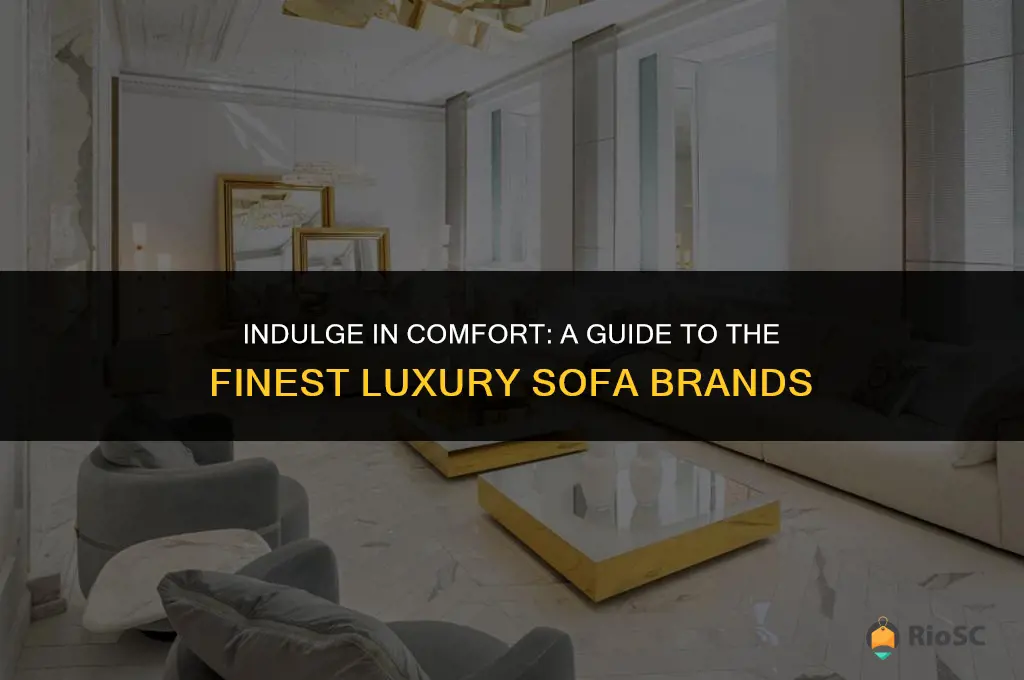 best luxury sofa brands