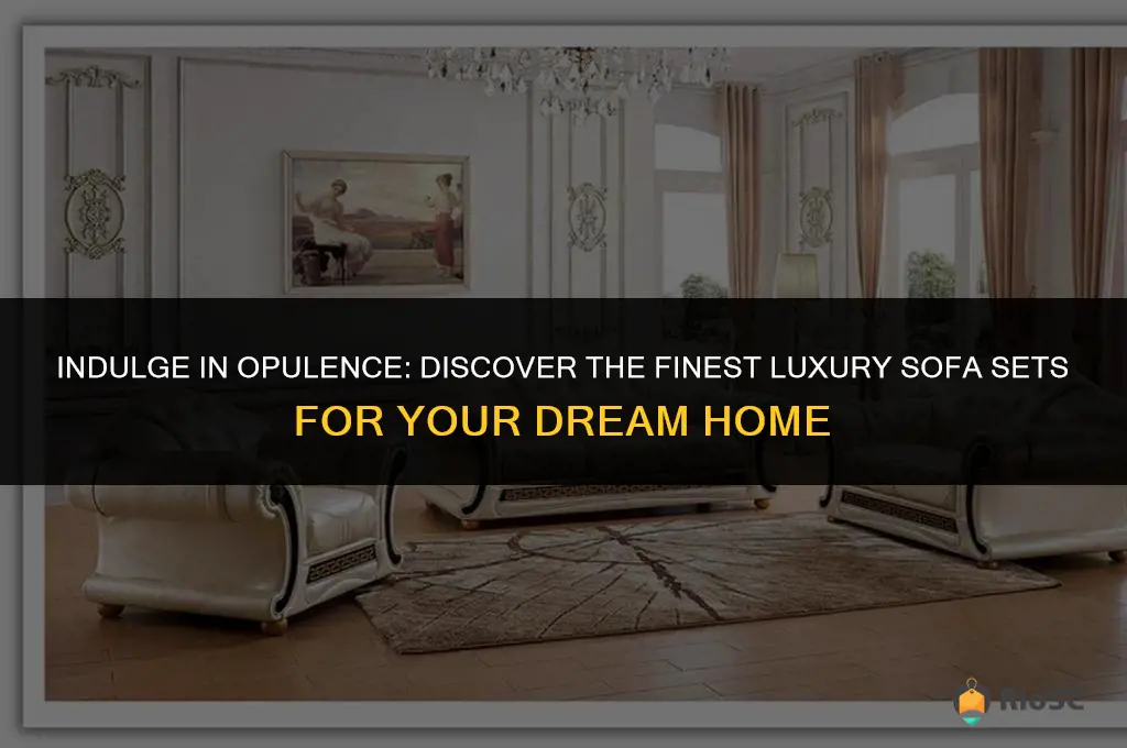 best luxury sofa set