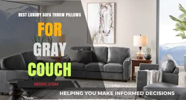 Elevate Your Gray Couch: Top Picks for Luxury Sofa Throw Pillows