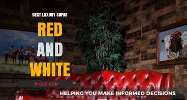 Indulge in Opulence: The Finest Red and White Luxury Sofas for Your Dream Living Space