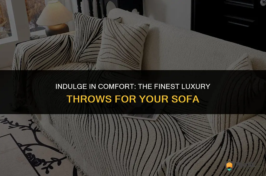 best luxury throws for sofas