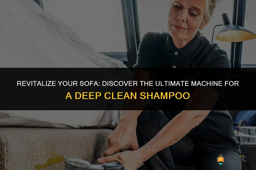 best machine to shampoo sofa