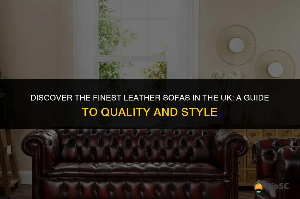 best made leather sofas uk