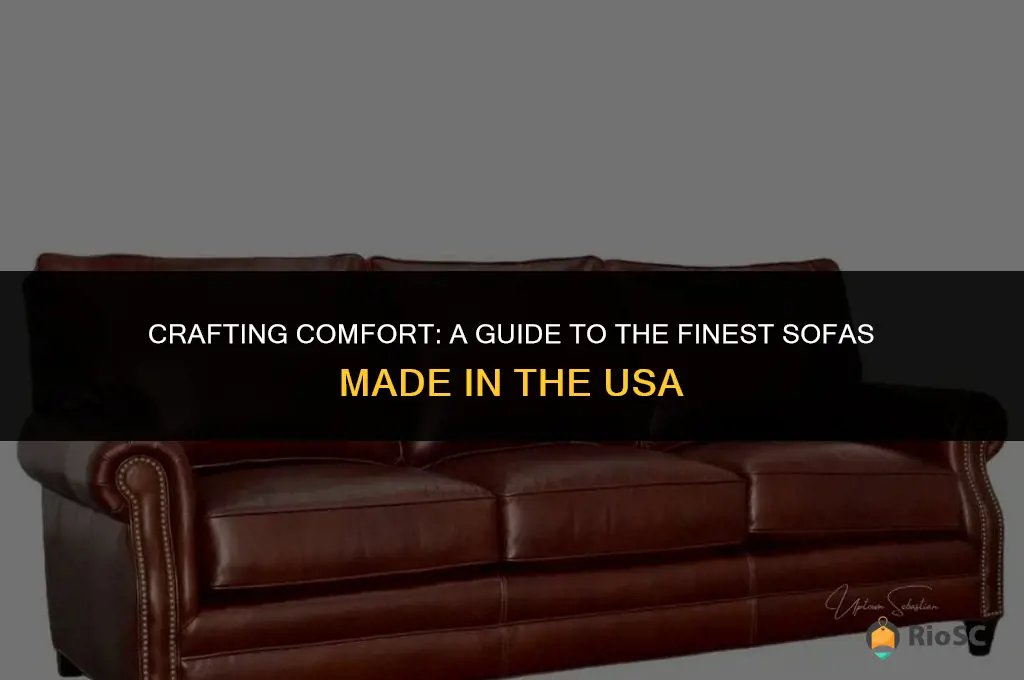 best made sofaas in us