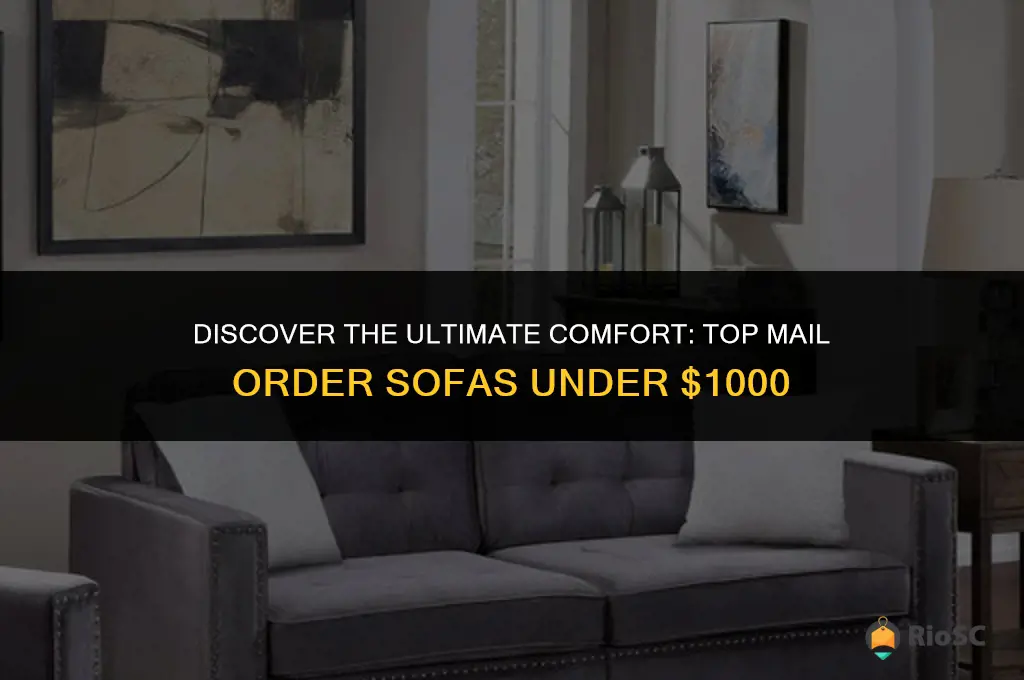 best mail order sofas under 1000