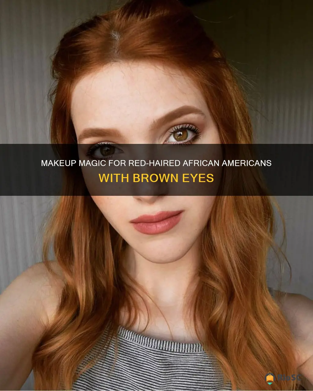 best makeup for brown eyes and red hair african american