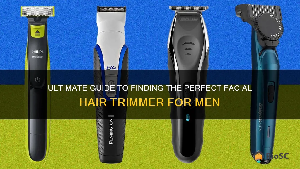 best male facial hair trimmer