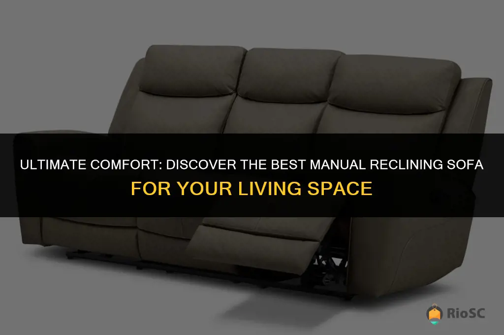 best manual reclining sofa