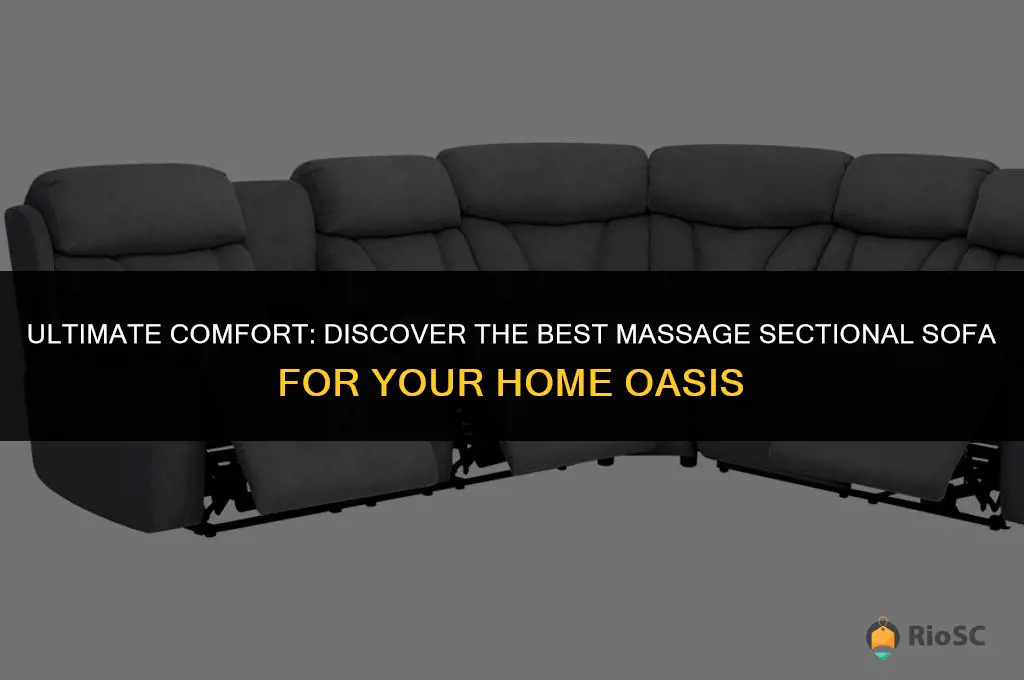 best massage sectional sofa