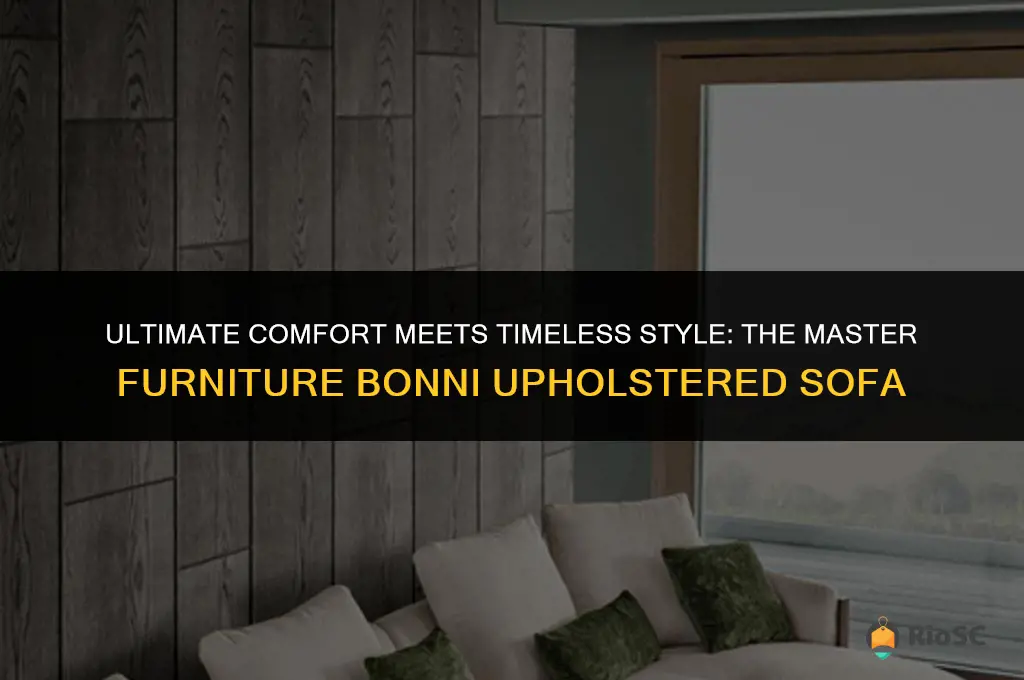 best master furniture bonni upholstered sofa