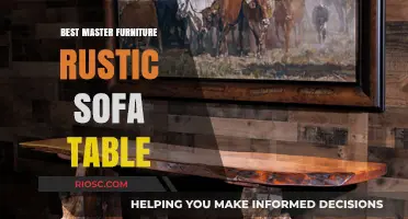 Discover the Perfect Rustic Sofa Table: A Guide to Mastering Your Living Space with Timeless Furniture
