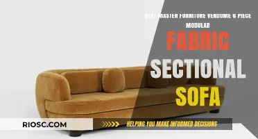 Ultimate Comfort and Style: The Master Furniture Vendome 6-Piece Modular Fabric Sectional Sofa Review