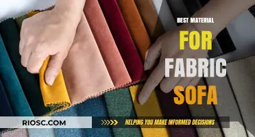 Choosing Comfort and Durability: The Ultimate Guide to Fabric Sofa Materials