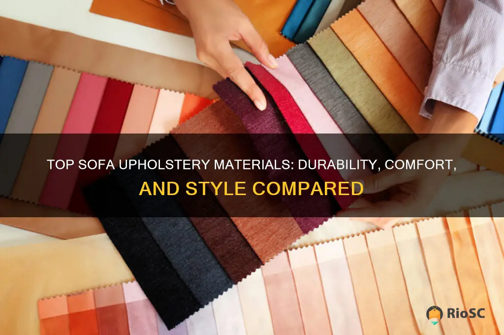 best material for sofa upholstery