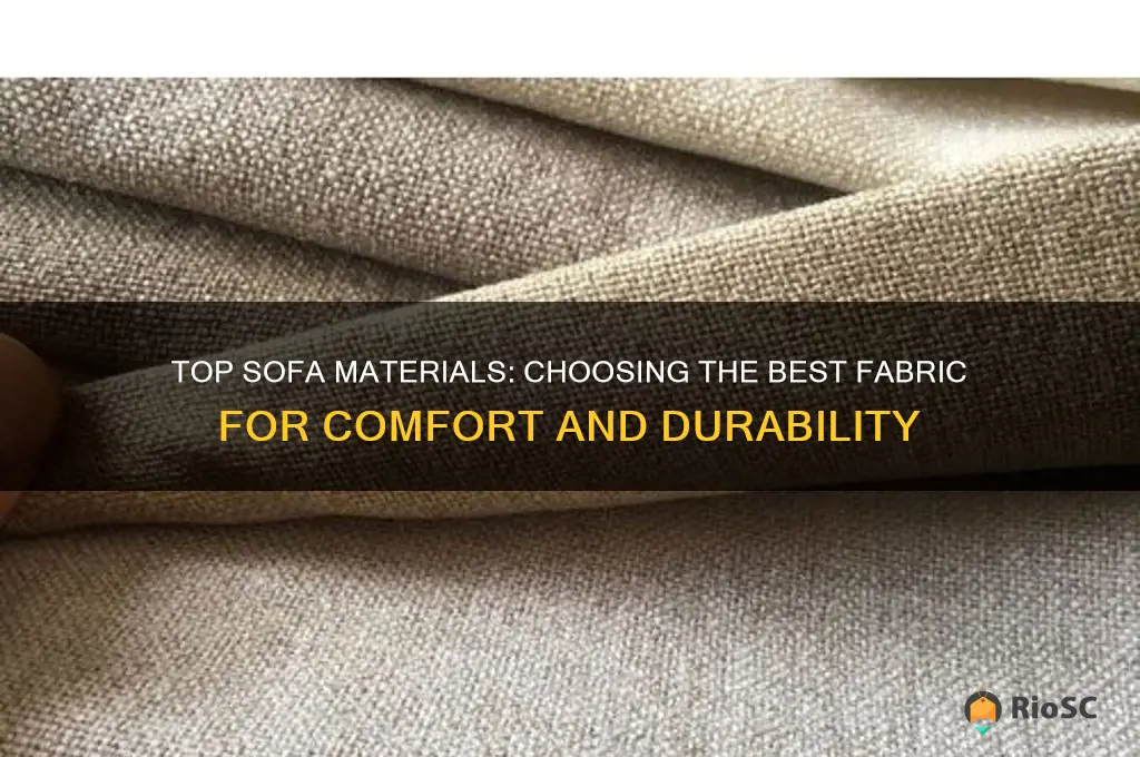 best material sofa