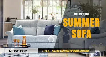 Ultimate Comfort: The Best Materials for Your Summer Sofa