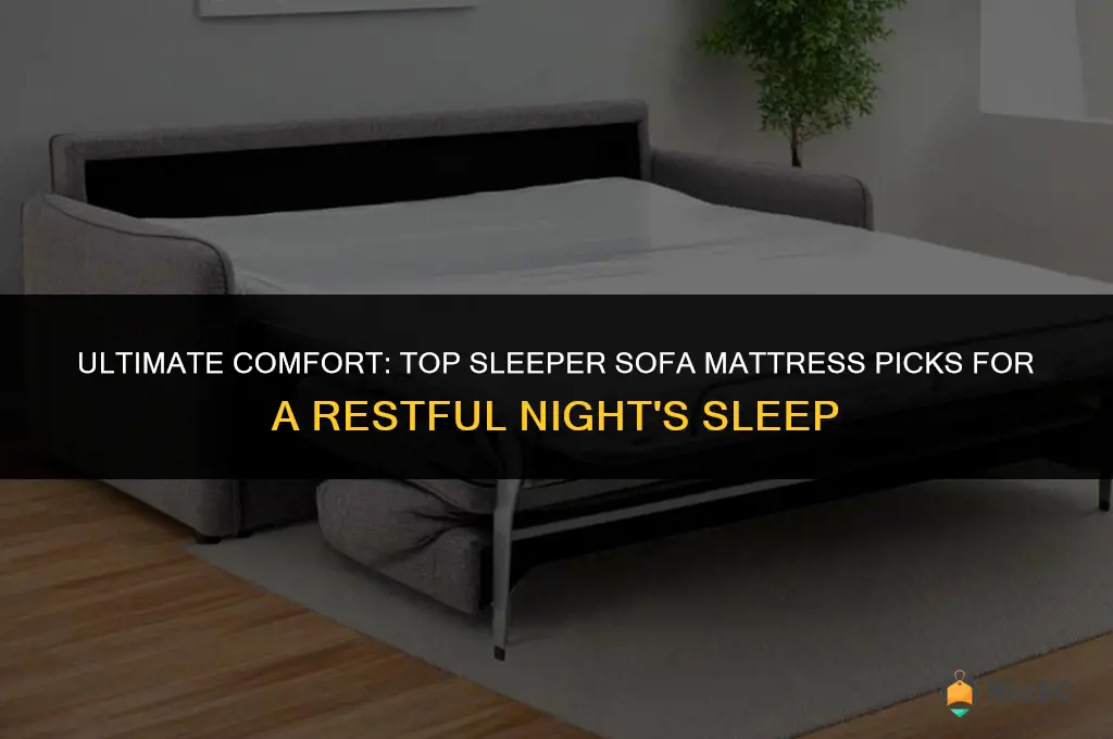 best mattress for a sleeper sofa