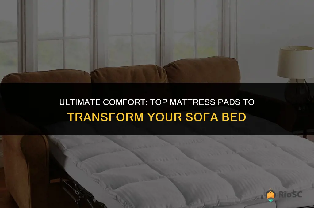 best mattress pads for sofa beds