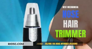 The Ultimate Mechanical Nose Hair Trimmer: Your Guide to Grooming Greatness