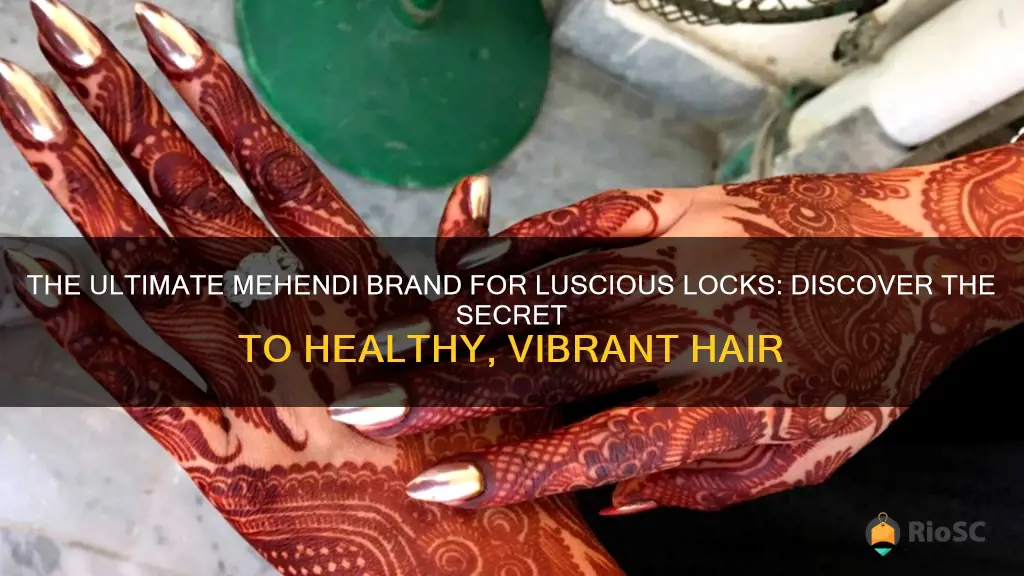 best mehendi brand for hair